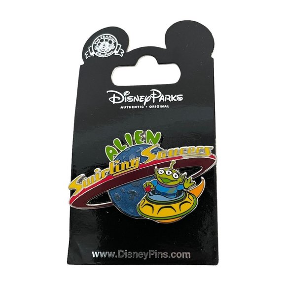 Disney Parks Toy Story Alien Swirling Saucers Pin - Picture 2 of 3